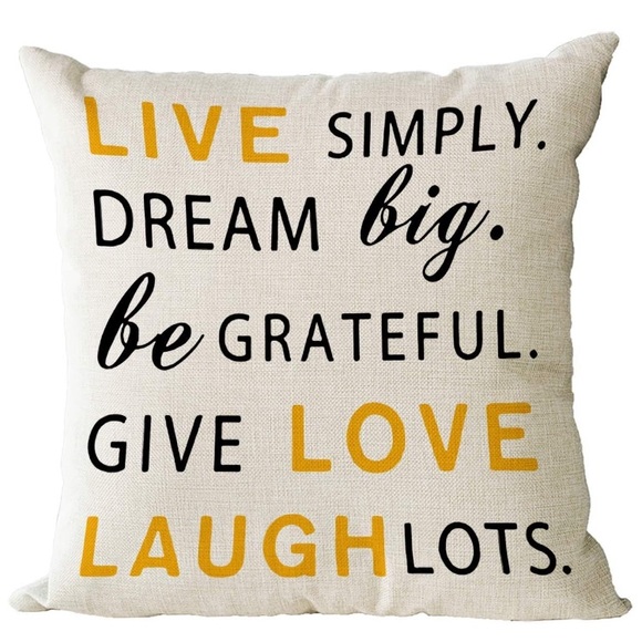 Other - Farmhouse Decorative Throw Pillow Cover